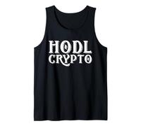 HODL Crypto Mejor Estrategia de Inversión en Criptomonedas Bitcoin Camiseta sin Mangas