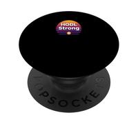 HODL Fuerte Riqueza Libertad cripto Pila sats Bitcoin PopSockets PopGrip Adhesivo