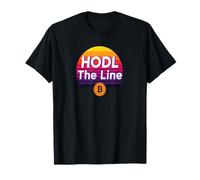 Hodl la línea libertad dinero cripto power stack bitcoin Camiseta