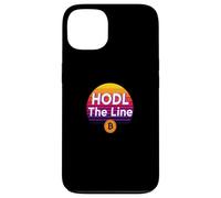Hodl la línea libertad dinero cripto power stack bitcoin Carcasa para iPhone 13