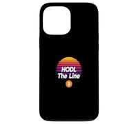 HODL la línea Libertad Dinero cripto Power Stack Bitcoin Carcasa para iPhone 13 Pro MAX