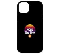 HODL la línea Libertad Dinero cripto Power Stack Bitcoin Carcasa para iPhone 14 Plus