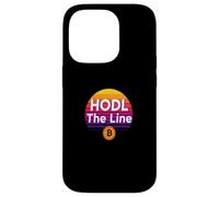 Hodl la línea libertad dinero cripto power stack bitcoin Carcasa para iPhone 14 Pro