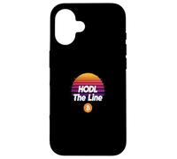 HODL la línea Libertad Dinero cripto Power Stack Bitcoin Carcasa para iPhone 16