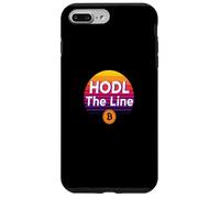 Hodl la línea libertad dinero cripto power stack bitcoin Carcasa para iPhone 7 Plus/8 Plus