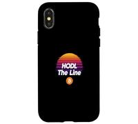 HODL la línea Libertad Dinero cripto Power Stack Bitcoin Carcasa para iPhone X/XS