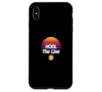 HODL la línea Libertad Dinero cripto Power Stack Bitcoin Carcasa para iPhone XS MAX