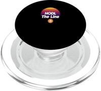 HODL la línea Libertad Dinero cripto Power Stack Bitcoin PopSockets PopGrip para MagSafe