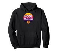 Hodl la línea libertad dinero cripto power stack bitcoin Sudadera con Capucha