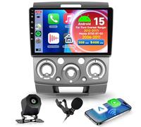 Hodozzy 2G+64G Radio para Ford Everest Ranger 2012-2017/Mazda BT50 BT-50 2006-2011 con Carplay Android Auto Inalámbrico, Reproductor 9 Pulgadas Pantalla Táctil Radio Coche GPS Bluetooth WiFi FM/RDS