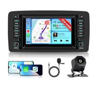 Hodozzy 2G+64G Radio para Mercedes Benz R Clase W251 R280 R300 R320 R350 R63 2005-2017 con Carplay Android Auto, Radio Coche 7 Pulgadas Pantalla Táctil GPS Bluetooth WiFi DSP FM/RDS Canbus Cámara