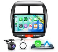 Hodozzy 4G+128G Radio para Mitsubishi ASX 1 2010-2016/ Citroen C4 2007-2013/ Peugeot 4008 2012 Android 10 Pulgadas InCell Pantalla Táctil GPS Carplay Android Auto, Radio Bluetooth DSP WiFi Cámara