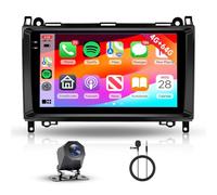 Hodozzy 4G+64G Radio para Mercedes-Benz B200 2008-2011 B Classe W169 W245 W639 Sprinter Viano Vito Android 9 Pulgadas InCell Pantalla Táctil GPS Carplay Android Auto, Radio Bluetooth DSP WiFi FM RDS