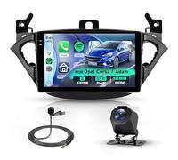 Hodozzy 4G+64G Radio para Opel Corsa 2015-2019/Opel Adam 2013-2016 Android 9 Pulgadas InCell Pantalla Táctil GPS Carplay Inalámbrico Android Auto, Radio Coche 2 DIN Bluetooth DSP WiFi FM RDS Cámara
