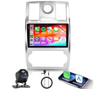 Hodozzy 4GB+64GB Radio para Chrysler 300 300C 2004-2011 Android 9 Pulgadas InCell Pantalla Táctil GPS Carplay Inalámbrico Android Auto, Radio Coche 2 DIN Bluetooth DSP WiFi FM RDS USB Canbus Cámara