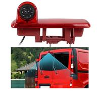 Hodozzy Cámara de Visión Trasera para Renault Traffic 2014/Opel Vivaro 2014, Cámara para Tercera Luz de Freno, Visión Nocturna por IR, Resistente al Agua IP67, con Línea de Marcha Atrás