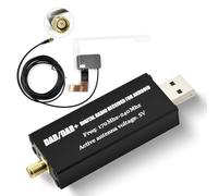 Hodozzy Dab Adaptador de Radio, Receptor de Radio Digital Dab+ para Estéreo de Coche Android, USB 2.0 D-AB+ para Dongle Módulo Universal con Antena D-AB, Adaptador Receptor de MP5 D-AB Box con Antena
