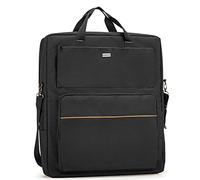 HODRANT Bolsa de Panel Solar Portátil Compatible con Jackery Solar Saga 100W 100X 200W, Estuche de Transporte Solar Acolchado de Doble Capa con Bolsillo y Bandolera, para 2 Paneles de Batería
