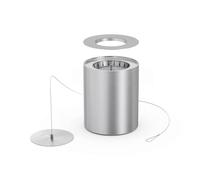 höfats - Bio-Burner Spin 1200 con Eco-Ring - sustituye a la lata de combustible gel de Spin 120 - permite el uso de bioetanol líquido de höfats - mayor duración y llama más clara