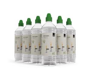 höfats - Bioetanol líquido para Spin 900 | 1200 - etanol sin humo ni hollín - 6 x 1 litro - accesorios para Spin 900 | 1200 y Bio-Burner, la chimenea de mesa para uso interior y exterior