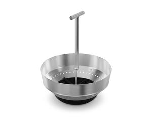 Höfats Kit de recolector de cenizas y suplemento MOON 45 Plata