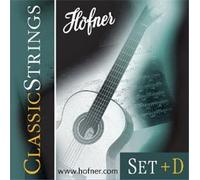 HöFNER HCS JUEGO DE + D CLASSIC MEDIUM TENSION E1 DE E6 DE NAILON CUERDAS 5095