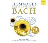Höfs,Matthias - Bach, C-P-E : Hommage ! Sonates Arrangées pour Trompette & Basse Continue