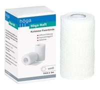 höga naturweiss, autoadhesivo), kohäsive (venda elástica - 10 cm x 4 m, pack de 3.