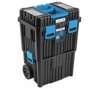 Högert 2-tlg. Caja para Herramientas Carro de Taller con Ruedas Maleta