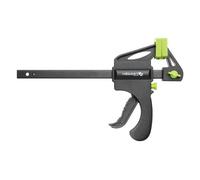 Högert Technik/Abrazadera de liberación rápida potente para tensar piezas de trabajo profesionales con una sola mano/abrazadera con una sola mano 450 x 63 mm / HT3B938