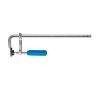 Högert Technik - Abrazaderas de carpintero forjadas - Abrazadera 400x120mm - Riel de acero - Placa de presión móvil