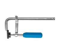 Högert Technik - Abrazaderas de carpintero forjadas - Abrazadera 200x80mm - Riel de acero - Placa de presión móvil