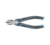 Högert Technik Alicate Corte Diagonal 5 en 1 HT1P246, Pelacables y Crimpadora Integrados, Acero Cromo-Vanadio (CrV), 200 mm, para Cables 0.75-2.5 mm