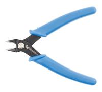 Högert Technik Alicate de Corte Diagonal de Precisión HT1P041, Corte Plano y Al Ras, Mangos Antideslizantes, 125 mm, para Cables hasta 16 AWG, Ideal para Electrónica