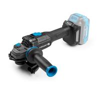 HÖGERT TECHNIK Amoladora Angular 125 mm a Batería 18V OneAccuSystem, motor sin escobillas, regulación de velocidad, amoladora inalámbrica para cortar, lijar y desbarbar metal, sin batería
