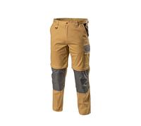 Högert Technik - Arbeitsschutzhose Edgar 3XL für Herren, mit abnehmbaren Beinen, 5 Taschen, Kniepolstertaschen, Oxford 600D Verstärkungen und reflektierenden Elementen