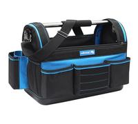 Högert Technik - Bolsa de herramientas (41,5 x 22,5 x 31 cm) | Bolsas de herramientas profesionales multifuncionales impermeables | de poliéster 600D | Base de material PE | con 12 bolsillos