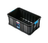 Högert Technik - Caja de Herramientas Alta HT7G512, Maletin Herramientas de Carga hasta 50 kg, Caja Herramientas con 4 Agujeros para Montaje en Pared, Cierres Robustos de ABS, Construcción Modular