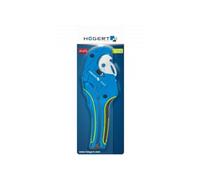 HÖGERT TECHNIK - Cortador de tubos de 42 mm para tubos de plástico PVC PP-R PE PEX/AL, cortador de tubos preciso para instaladores, carcasa de aluminio, hoja SK5 V, sistema de cuchilla simple