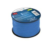Högert Technik - Cuerda de mampostería de 50 m - Cuerda de mampostería azul - Ø 1,5 mm - Resistente a desgarros y resistente - En bobina/línea de enderezamiento/cuerda de construcción/cuerda de