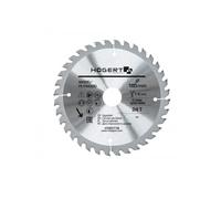 Högert Technik - Disco de corte de carburo 185x24Tx30 - Adecuado para cortar diversos materiales de madera maciza y materiales de madera