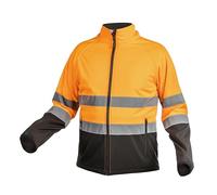 Högert Technik EXTER Chaqueta Softshell de Alta Visibilidad para Hombre
