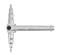 HÖGERT TECHNIK Herramienta manual de precisión para tubos de cobre y aluminio, diámetro de 6 a 22 mm, 1/4 a 7/8 pulgadas, manual, para fontanería, coche, construcción y aire acondicionado