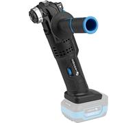 HÖGERT TECHNIK Herramienta multifunción inalámbrica 18V, 5000-19000 rpm, oscilación 3°, LED, velocidad variable, softgrip, con accesorios, sin batería