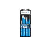 Hogert Technik HT3B710 Juego de cinceles y punzones expulsadores