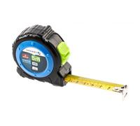 Högert Technik HT4M410 - Cinta métrica (5 m, 19 mm, acero)