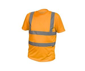 Högert Technik Ht5k339-l Camisa de utilidades de Trabajo, Naranja, L Hombres