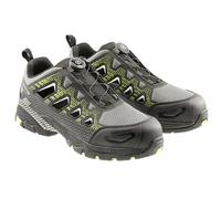 Högert Technik Ht5k580-40, Sandalias de Seguridad Hombre, Negro y Verde, 40 EU