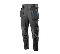 Högert Technik Ht5k809-l Pantalones Cortos Work Utility, Gris, L Hombres