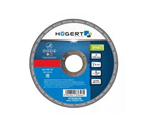 Högert Technik HT6D636 - Disco abrasivo de metal (10 unidades, 125 x 6,0 x 22,23)